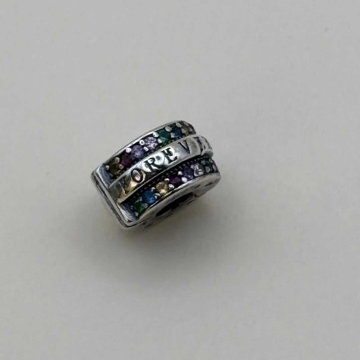 Charms Pand'OR en strass colorés en argent Sterling 925
