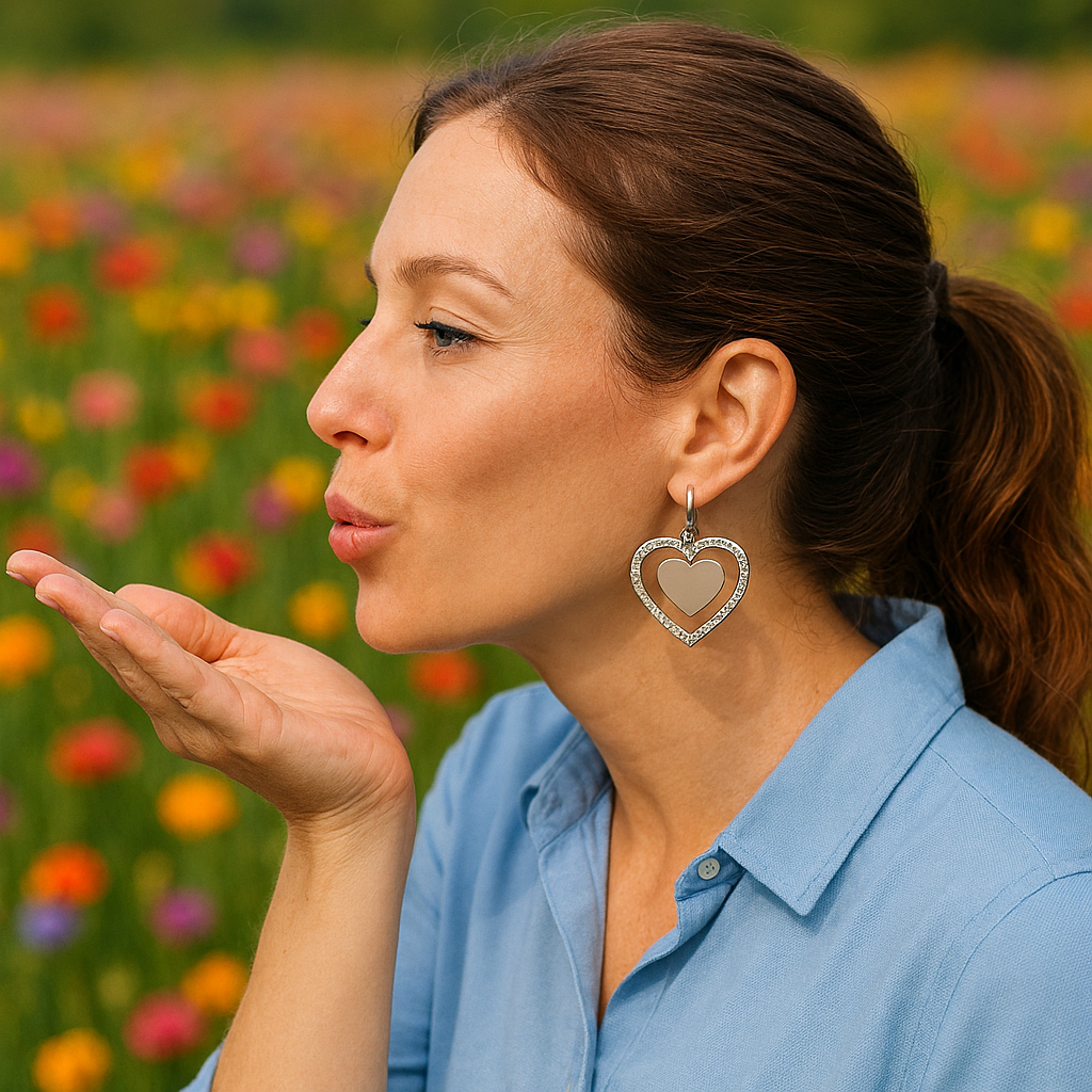 Boucles-d-oreilles-argentées Prêtes à briller Image