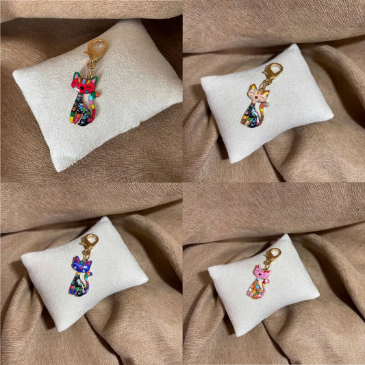 Prêtes à briller bijoux à accrocher  CHAT ALORS vue groupée