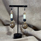 Boucles d'oreilles - pendentif perle à pois Ø 2cm Perles en bois et en acrylique de 6 mm