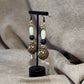 Boucles d'oreilles - pendentif perle à pois Ø 2cm
Perles bois et acryliques de 6 mm