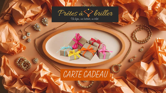 CARTE CADEAU PRETES A BRILLER 
