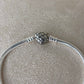 Bracelet Pand'Or| Bracelet avec charm' cœur |Tour 18 cm | Acier inoxydable