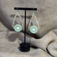 Boucles d'oreilles - pendentif marguerite diamètre 2 cm
Perles acryliques