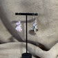 Boucles d'oreilles - créole diamètre 3 cm breloque poissons scalaire colorés
Perles acryliques