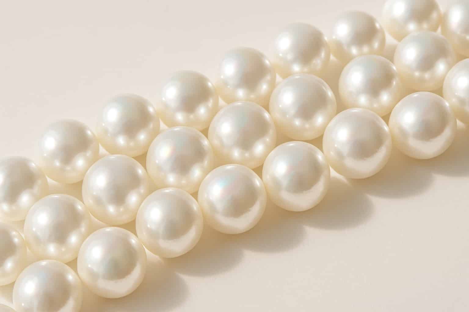 Ensemble de perles en nacre Image