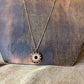 Collier multirang doré | motifs différents soleil perles colorées chaines |Acier inoxydable