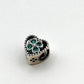 Charms Pand'OR motif cœur et trèfle en argent sterling