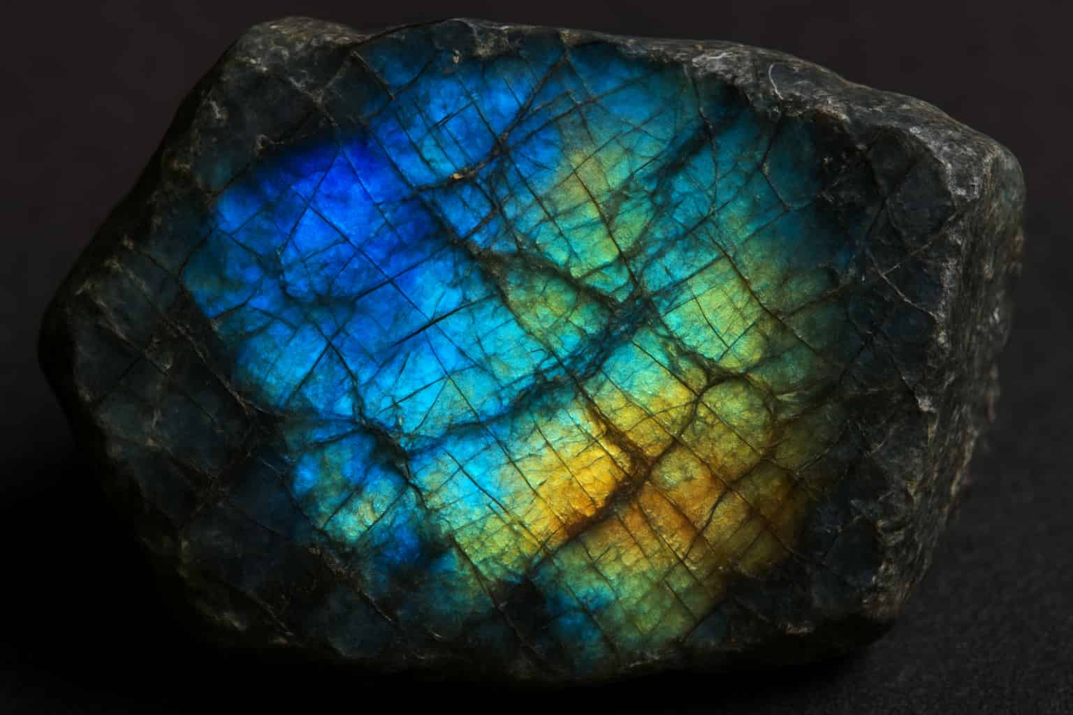 Pierre naturelle labradorite Image